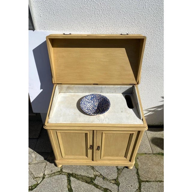 Cabinet with Washbasin, 1930s For Sale - Image 6 of 14