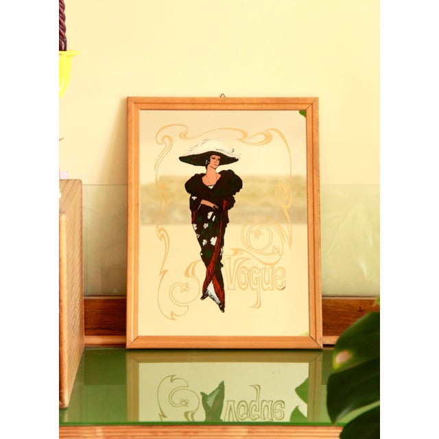 Dama is an elegant piece of 1970s glamour produced in Italy. Featuring a glamorous Art Nouveau-inspired illustration of a...