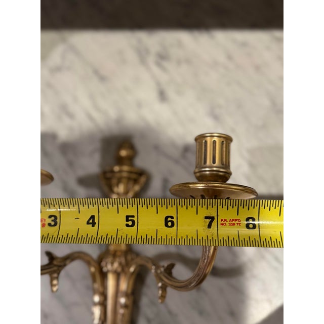 Antique French Neo-Classical Style Sconces For Sale - Image 11 of 11
