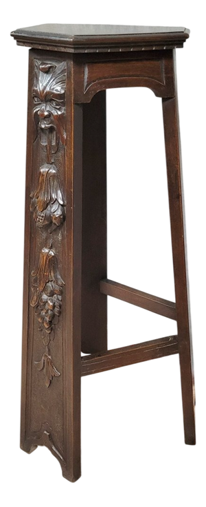 Small Renaissance-Style Carved Wooden Stand