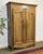Antique Country Wardrobe in Light Chestnut Wood, 1800s For Sale - Image 12 of 16