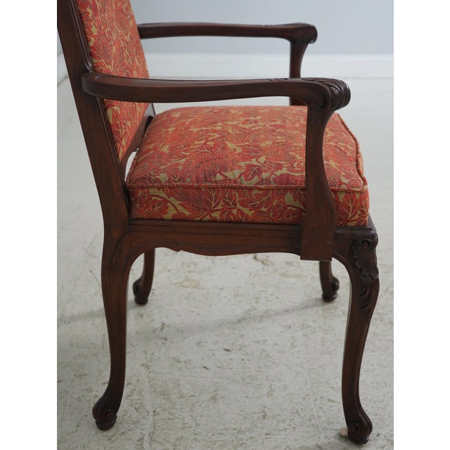 Set of 12 Paine French Louis XV Walnut Dining Chairs For Sale In Philadelphia - Image 6 of 18