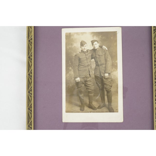 Art Deco Art Deco Picture Frame With Buddy Picture Circa 1930 For Sale - Image 3 of 7