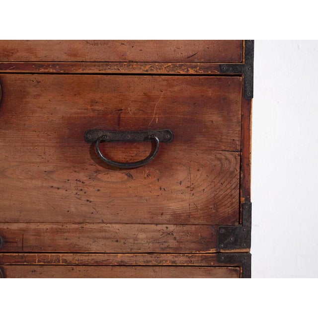 Japanese Tansu in Wood For Sale - Image 9 of 14