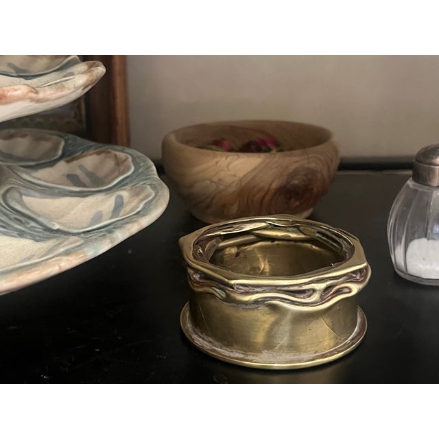 Trench Art Catch All or Ash Tray, C. 1906 For Sale - Image 4 of 9