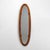 Mid-Century Modern Curved Plywood Wall Mirror, 1960s For Sale - Image 3 of 12