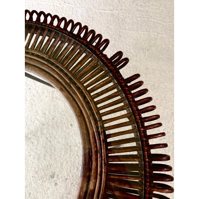 Mid-Century Bamboo Occasional Side Table, France, 1950s For Sale - Image 15 of 17