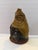 Unique hand-built studio pottery vessel signed and dated “DOVE ’70” on underside. This highly sculptural ceramic piece...