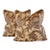 2020s Designer Vicki Payne Free Spirit Crewel Brown & Taupe Block Print Botanical Floral Leaf Fabric- Sample For Sale - Image 5 of 6