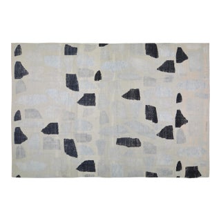 Moroccan Hand Knotted Wool Rug, 9'9"x14'8" For Sale