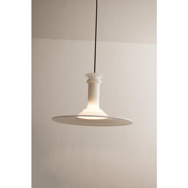 Holmegaard Large Vintage Mythos Pendant Lamp by Michael Bang for Holmegaard, 1980s For Sale - Image 4 of 9