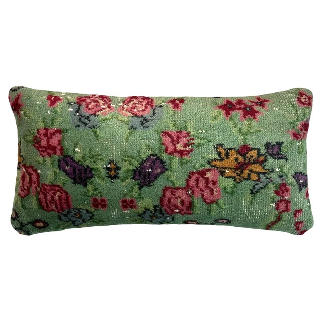 Vintage Hand-Made Rug Cushion Cover, 1960s For Sale