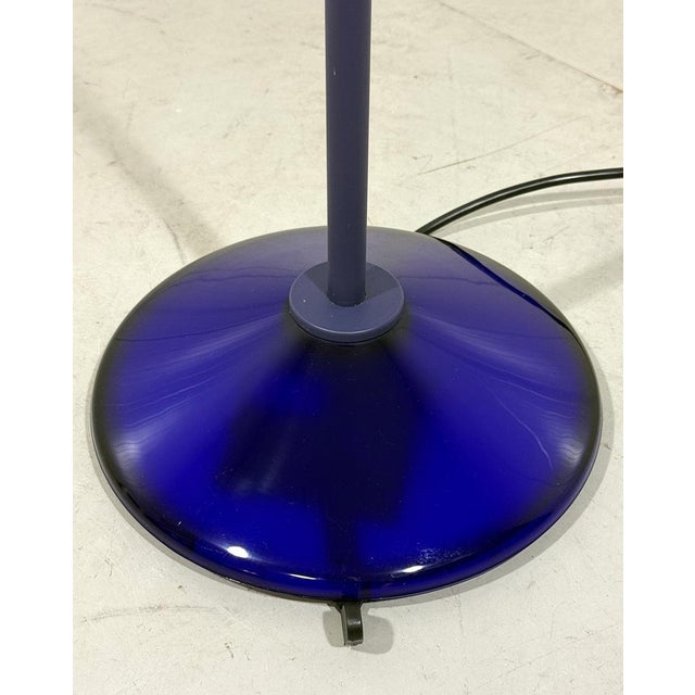 Blue Floor lamp Jill A380 in Blue by Arteluce Italy, 1970s For Sale - Image 8 of 18