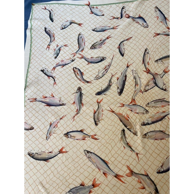 Hermès Scarf « Coup De Filet » 1955 For Sale In New York - Image 6 of 10