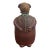 Vintage Mid-Century Swedish Figural Ceramic Gentleman Piggy Bank For Sale