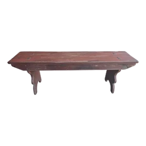 Early American Primitive Two Seater Bench