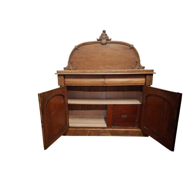 English Sideboard in Mahogany with Shelf, 1800 For Sale - Image 3 of 18