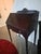 1970s Mahogany Slant-Front Desk With Turned Legs and Scalloped Apron For Sale - Image 12 of 12