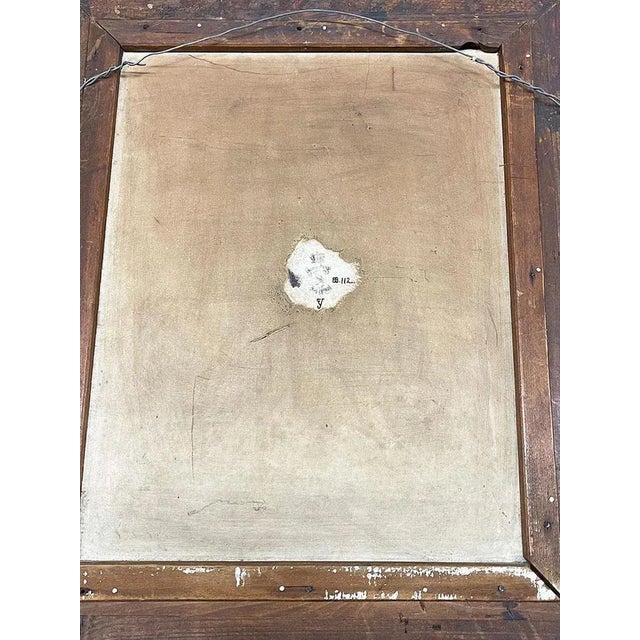 Dutch After Mesdag the Hague Earthenware Tile Wall Plate from Rozenburg, 1900s For Sale - Image 4 of 10