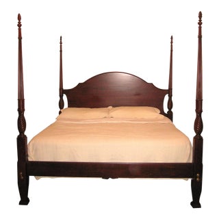 Four-Post King-Size Bed For Sale