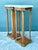 Vintage Ormolu Stone Top Pedestals - A Pair For Sale - Image 11 of 12