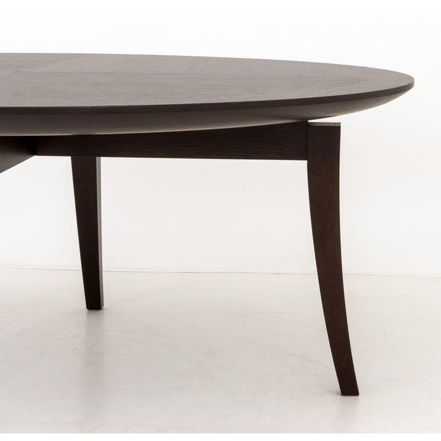 Wood Romeo Sozzi Attributed Modern Dining Table For Sale - Image 7 of 7