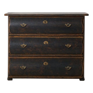 Swedish Chest of Drawers in Pine For Sale