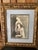 Charcoal Marie Laurencin Female French Artist Fille Avec Chat Signed Marie Laurencin' (Lower Right) Charcoal Wash and Crayon on Paper Laid Down to Board For Sale - Image 8 of 12