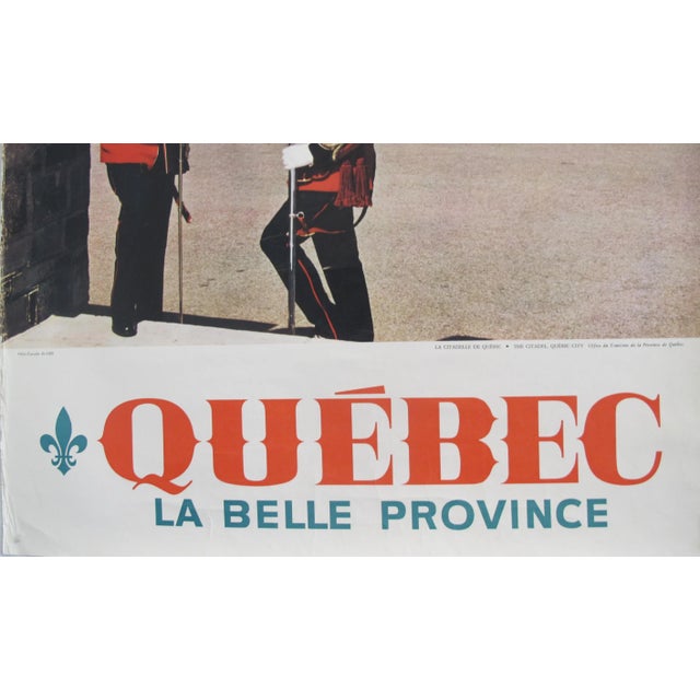 Date: 1960s Size: 23.5 x 38.5 inches Artist: Unknown About The Poster: This poster showcases Quebec and its nickname 'La...