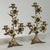 French Pair Napoleon III Period Bronze Floral Candelabra For Sale - Image 3 of 13