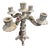 Vienna Porcelain Four-Branch Candlestick For Sale