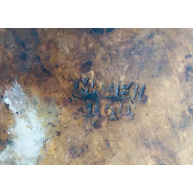 Early 20th Century Italian Bronze Bowl. For Sale In Philadelphia - Image 6 of 9