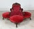 Wood Victorian Conversation Seat Settee Couch Tete-a-Tete in Mahogany, 1860 For Sale - Image 7 of 8
