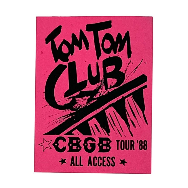 Pop Art Tom Tom Club at CBGB Circa 1984 For Sale - Image 3 of 3