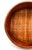 Mid 20th Century Vintage Burnt Bamboo Basket With Woven Rattan Base – Boho / Organic Modern / Tropical For Sale - Image 5 of 12