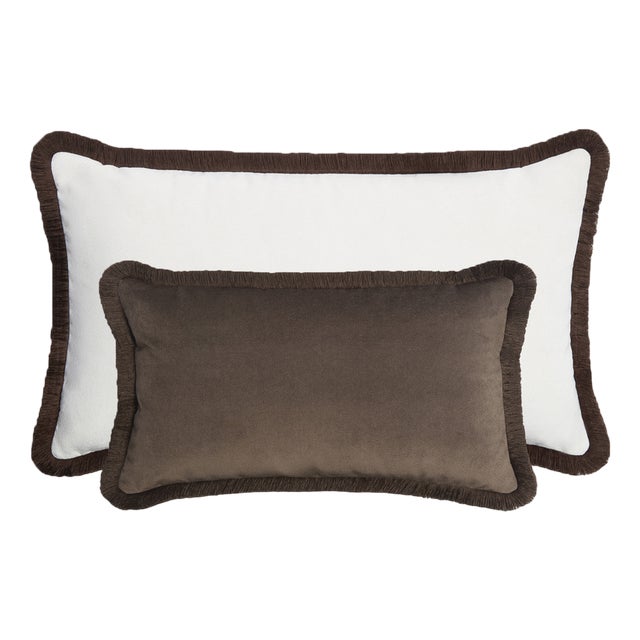 Happy Cushion Covers from Lo Decor, Set of 2 For Sale