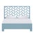 Silas Platform Bed King - Pool Blue For Sale - Image 12 of 12