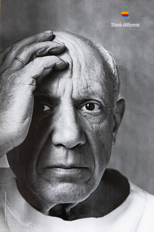Apple Pablo Picasso Poster