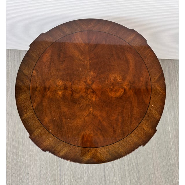 Blue Karges Furniture Company French Regency Side Table, 22.5 Inches For Sale - Image 8 of 12