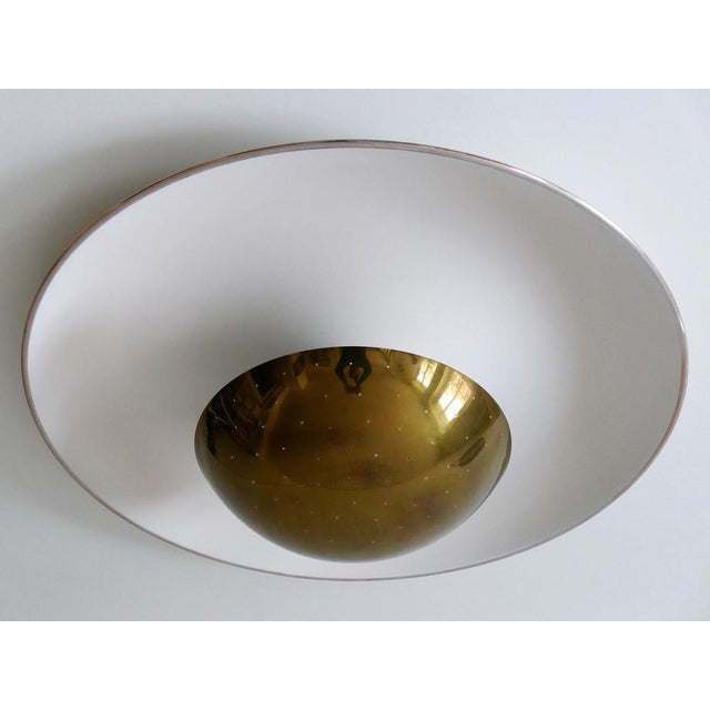 Large Mid-Century Modern Flush Mount or Sconce, Germany 1960s For Sale - Image 6 of 18