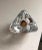 Tiny (transparent) bubbles… The rare shaped, one of a kind, artist signed, Marian Pyrcak paperweight is looking for a new...