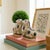2020s Blue and White Staffordshire Style Porcelain Rabbit Figurine Pair For Sale - Image 5 of 6