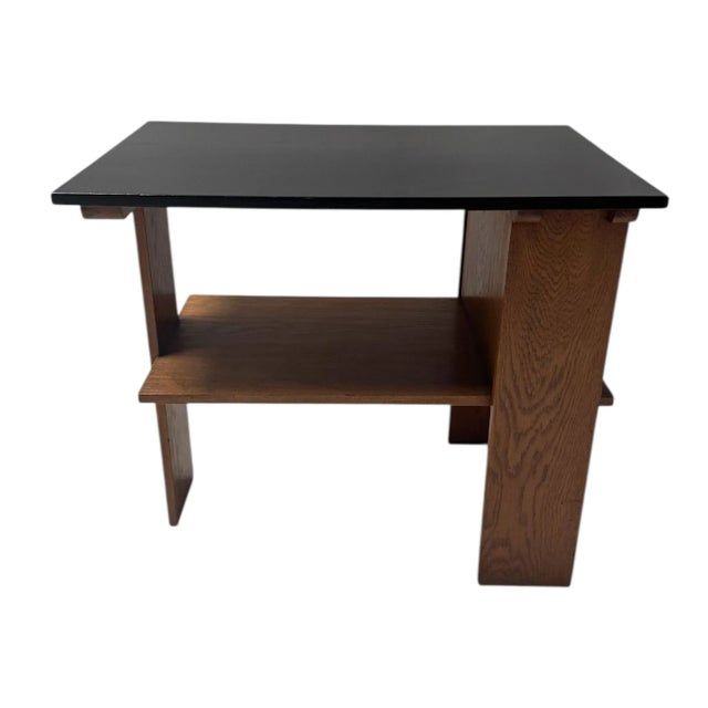 Magnificent and rare Art Deco Modernist serving table. Design by Cor Alons for Winterkamp & Van Putten. Striking Dutch...