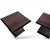 Mid-Century Modern Space Age Rosewood and Acrylic Coffee Table Set, 1960s, Set of 3 For Sale - Image 4 of 10