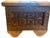 Small Vintage Carved Indian Wooden Chest, 1940s For Sale - Image 4 of 5