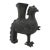 Chinese Phoenix Rooster Zun Shang Style Bronze Ware Ceremonial Wine Vessel Vase For Sale