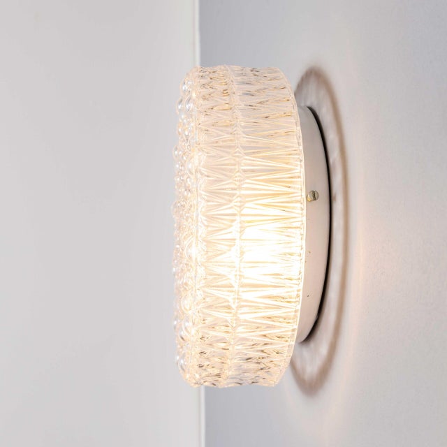 Czech Clear Bubble Wall Lamp, 1950s For Sale - Image 10 of 11