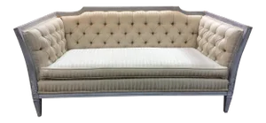 Late 20th Century Vintage Custom Swedish Gustavian Style Sofa