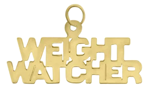 Weight Watcher Gold Charm