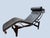 Metal Italian Chaise Lounge, 2000s For Sale - Image 7 of 7